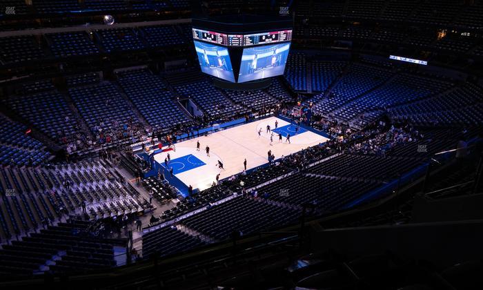 American Airlines Center - Section 313 Seat View