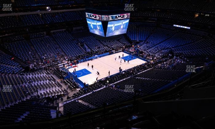 American Airlines Center - Section 313 Seat View