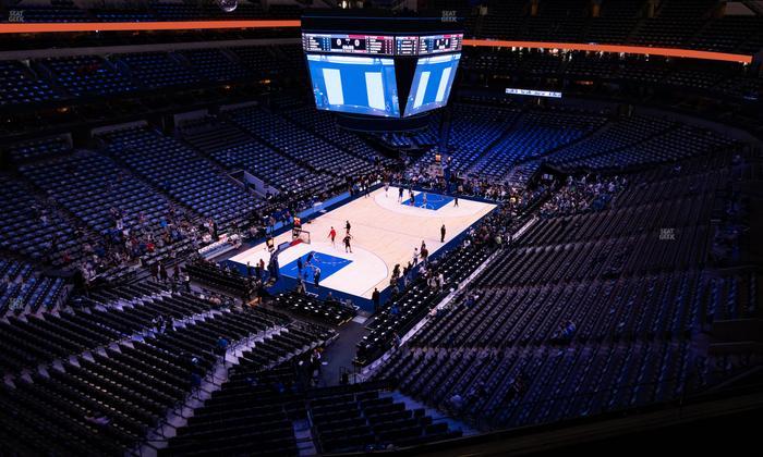 American Airlines Center - Section 315 Seat View