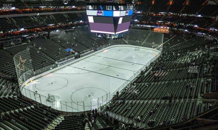 American Airlines Center - Section 315 Seat View