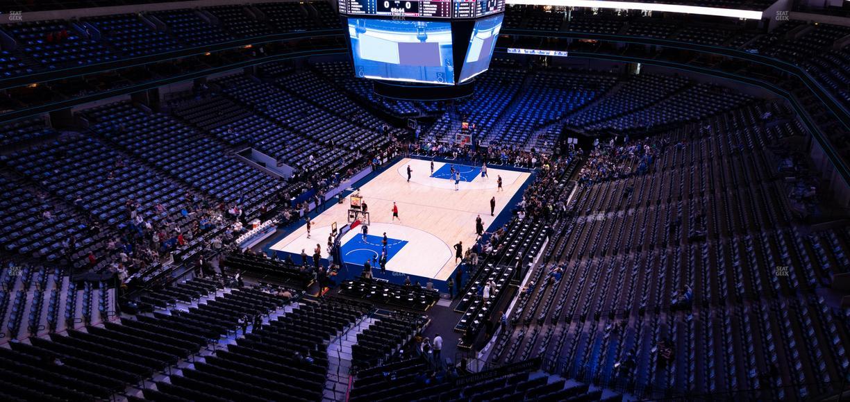 American Airlines Center - Section 316 Seat View