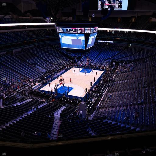 American Airlines Center - Section 316 Seat View