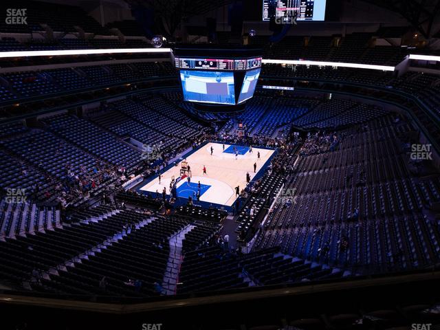 American Airlines Center - Section 316 Seat View