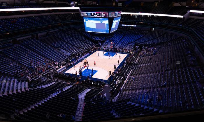 American Airlines Center - Section 316 Seat View
