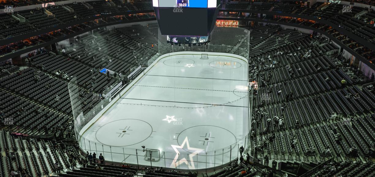 American Airlines Center - Section 317 Seat View