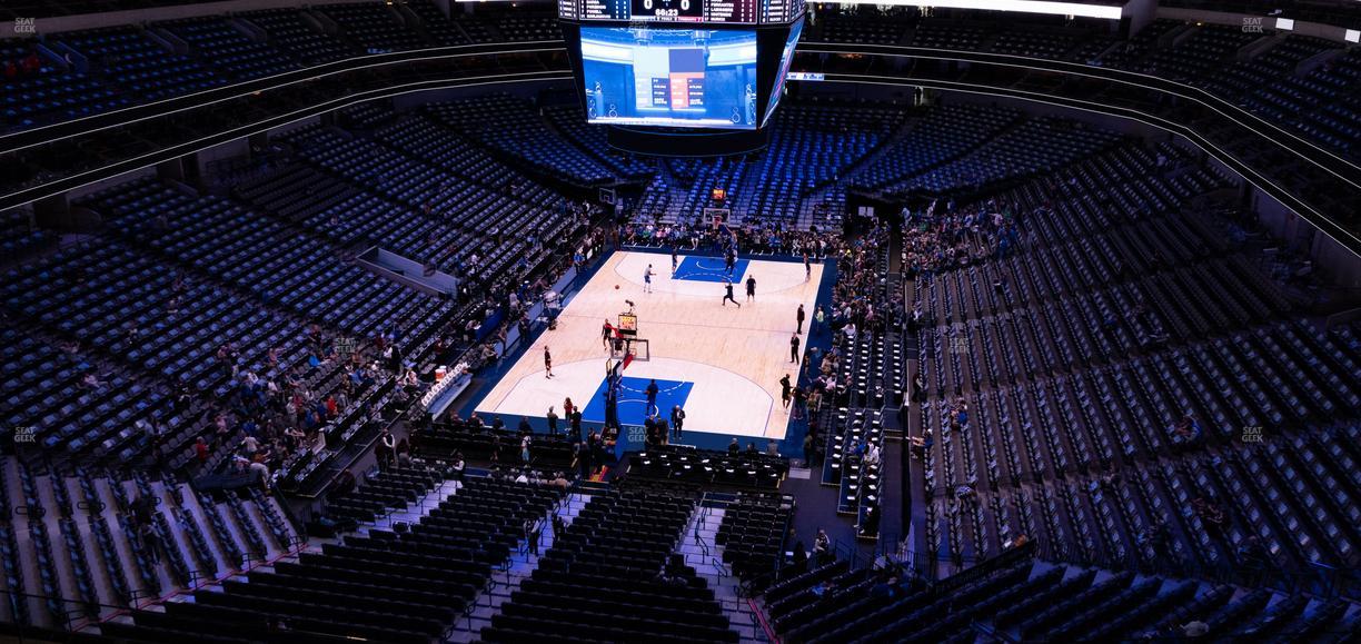 American Airlines Center - Section 317 Seat View