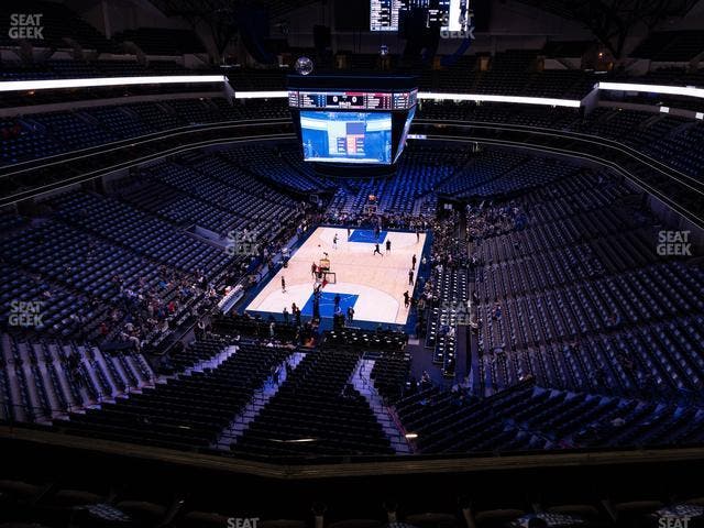 American Airlines Center - Section 317 Seat View