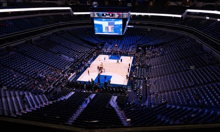 American Airlines Center - Section 317 Seat View