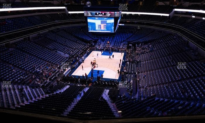 American Airlines Center - Section 317 Seat View