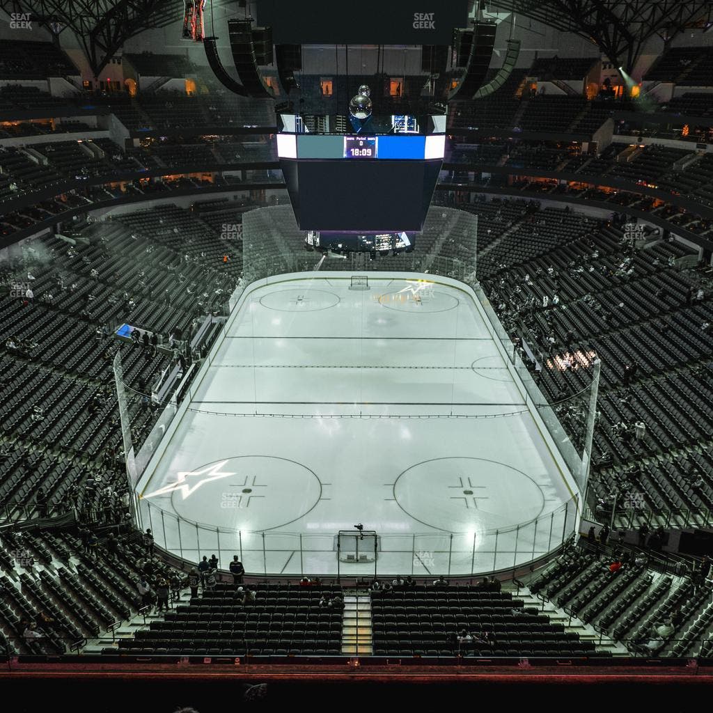 American Airlines Center - Section 318 Seat View