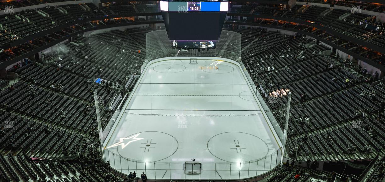 American Airlines Center - Section 318 Seat View