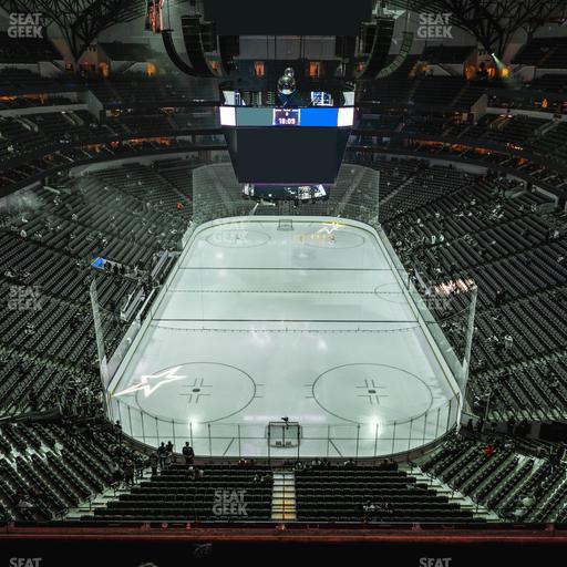 American Airlines Center - Section 318 Seat View