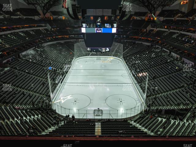 American Airlines Center - Section 318 Seat View