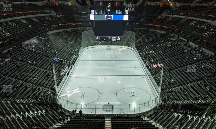 American Airlines Center - Section 318 Seat View