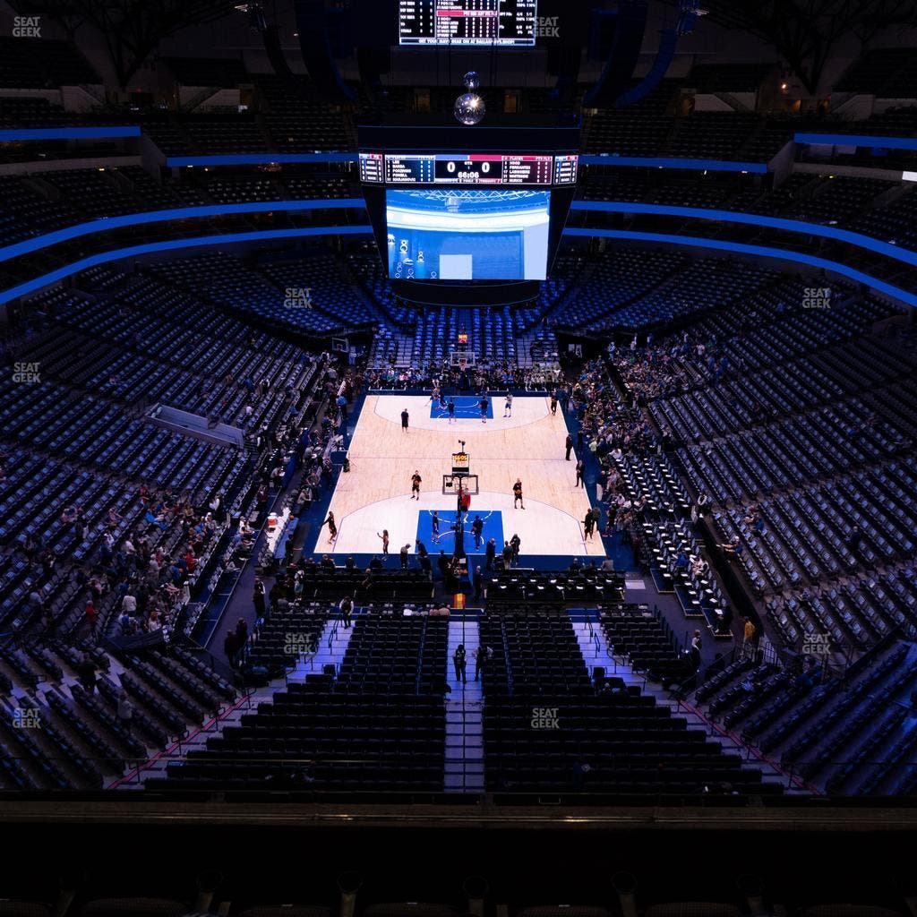 American Airlines Center - Section 318 Seat View