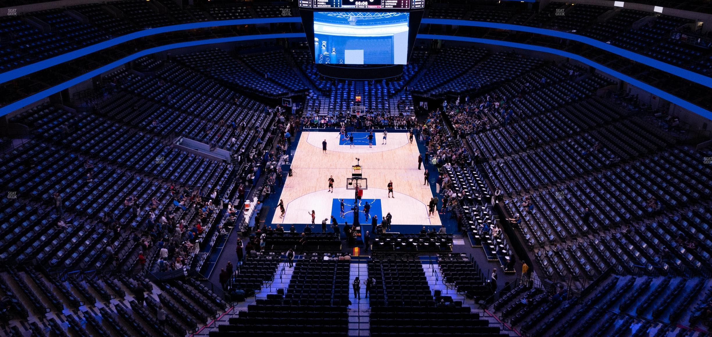 American Airlines Center - Section 318 Seat View