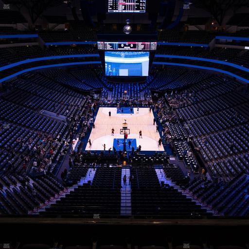American Airlines Center - Section 318 Seat View