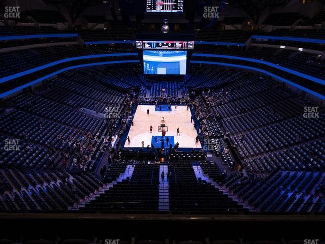 American Airlines Center - Section 318 Seat View