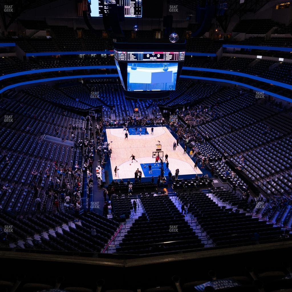 American Airlines Center - Section 319 Seat View