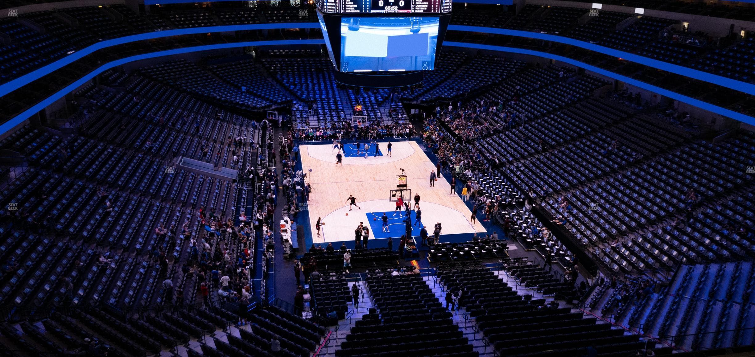 American Airlines Center - Section 319 Seat View