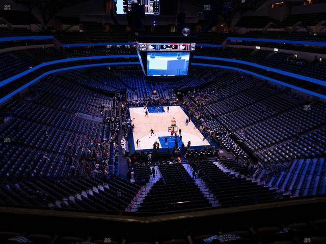 American Airlines Center - Section 319 Seat View