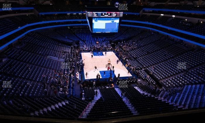 American Airlines Center - Section 319 Seat View