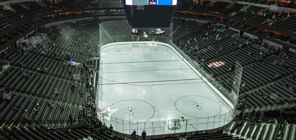 American Airlines Center - Section 319 Seat View
