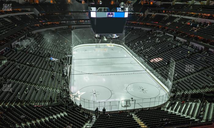 American Airlines Center - Section 319 Seat View