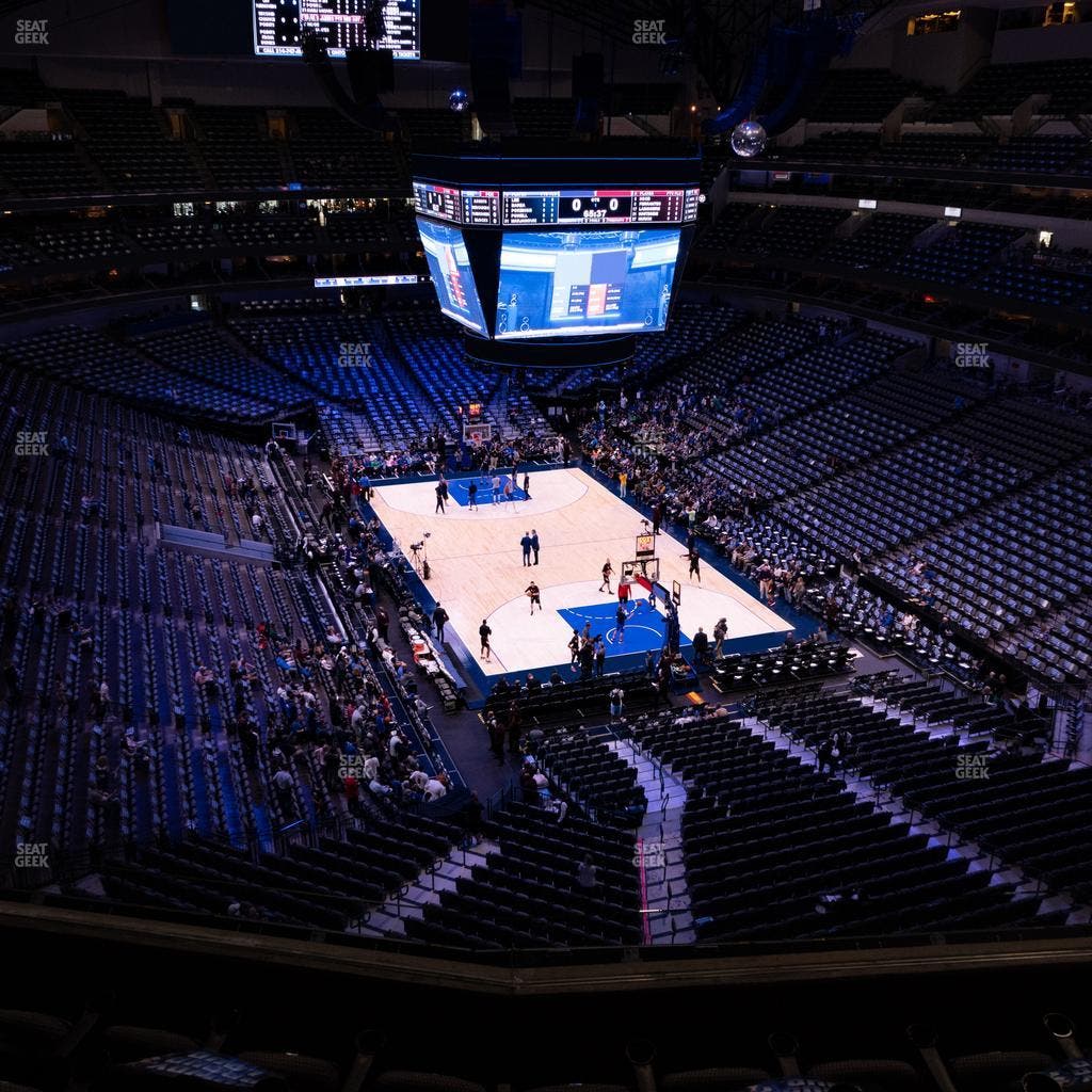 American Airlines Center - Section 320 Seat View