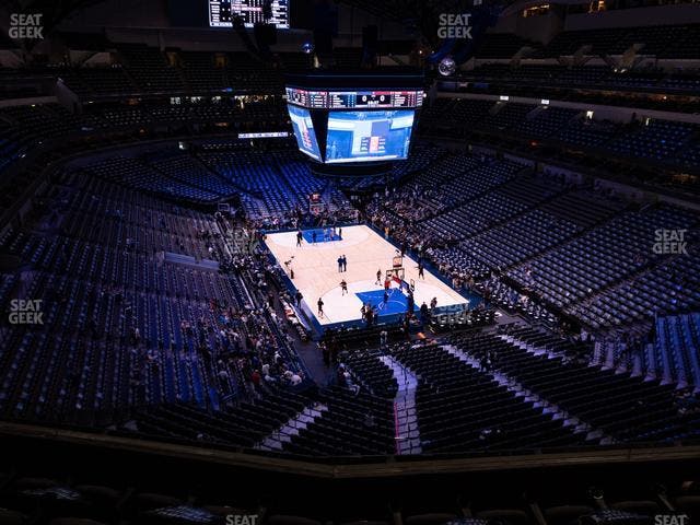 American Airlines Center - Section 320 Seat View