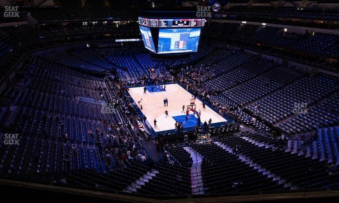 American Airlines Center - Section 320 Seat View