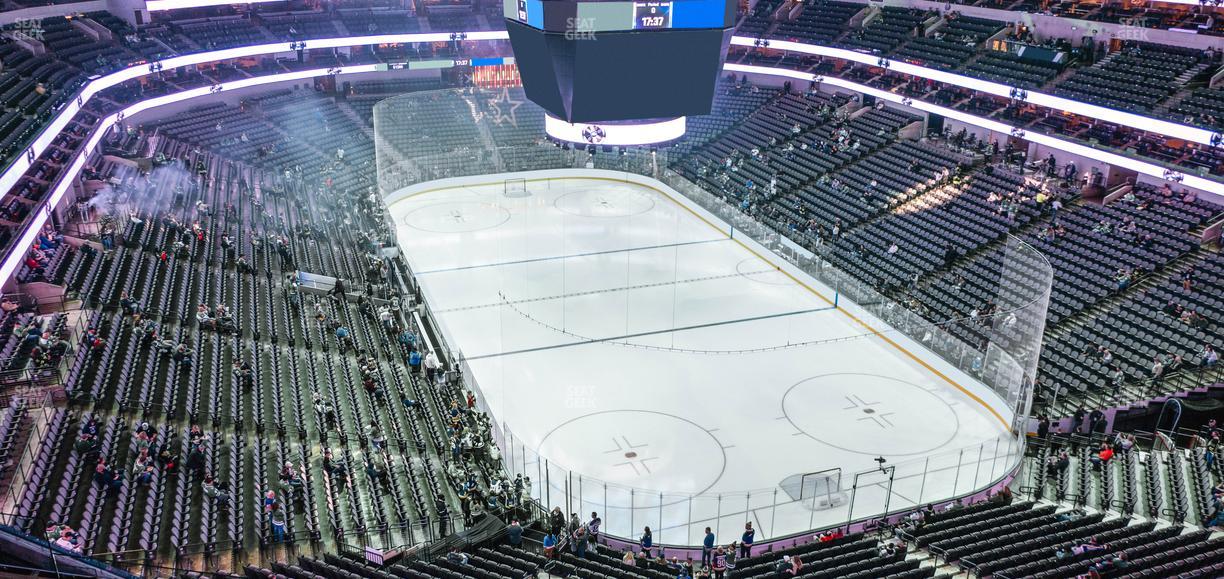 American Airlines Center - Section 320 Seat View