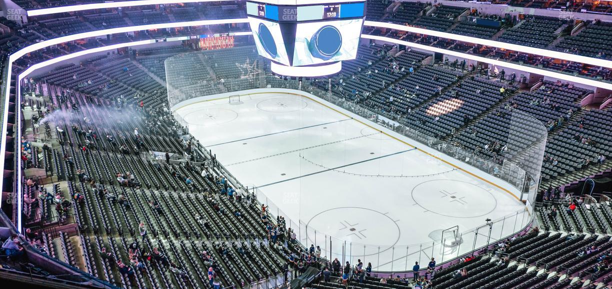 American Airlines Center - Section 321 Seat View