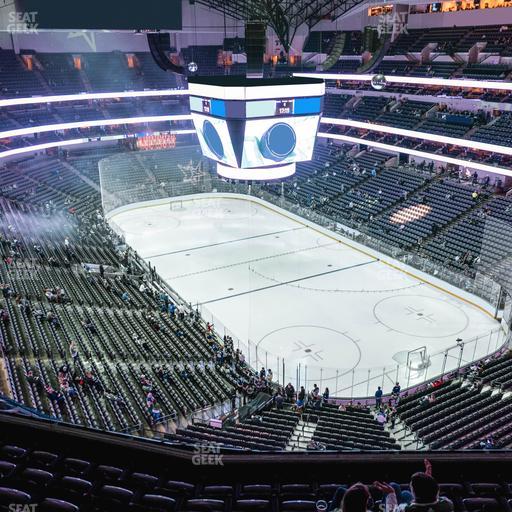 American Airlines Center - Section 321 Seat View