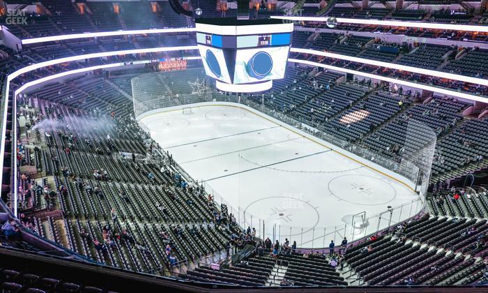 American Airlines Center - Section 321 Seat View