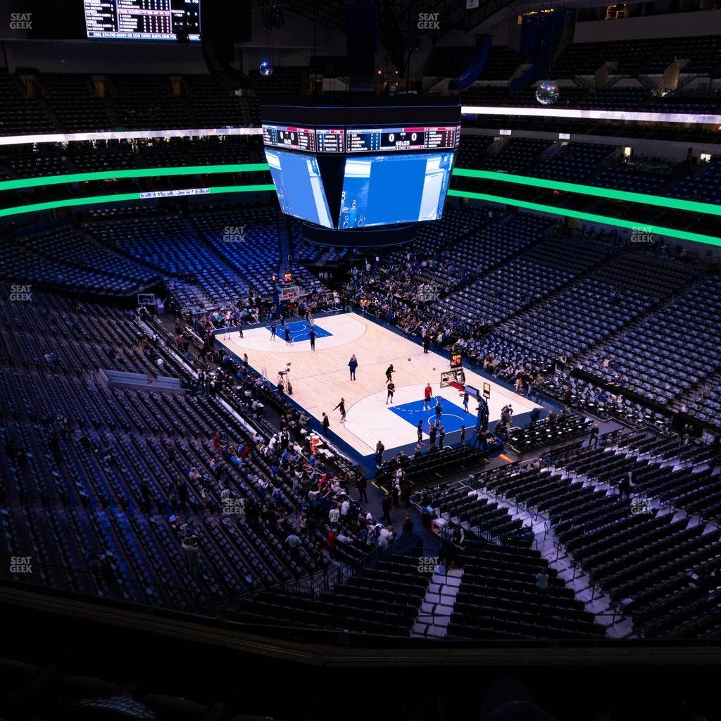 American Airlines Center - Section 321 Seat View