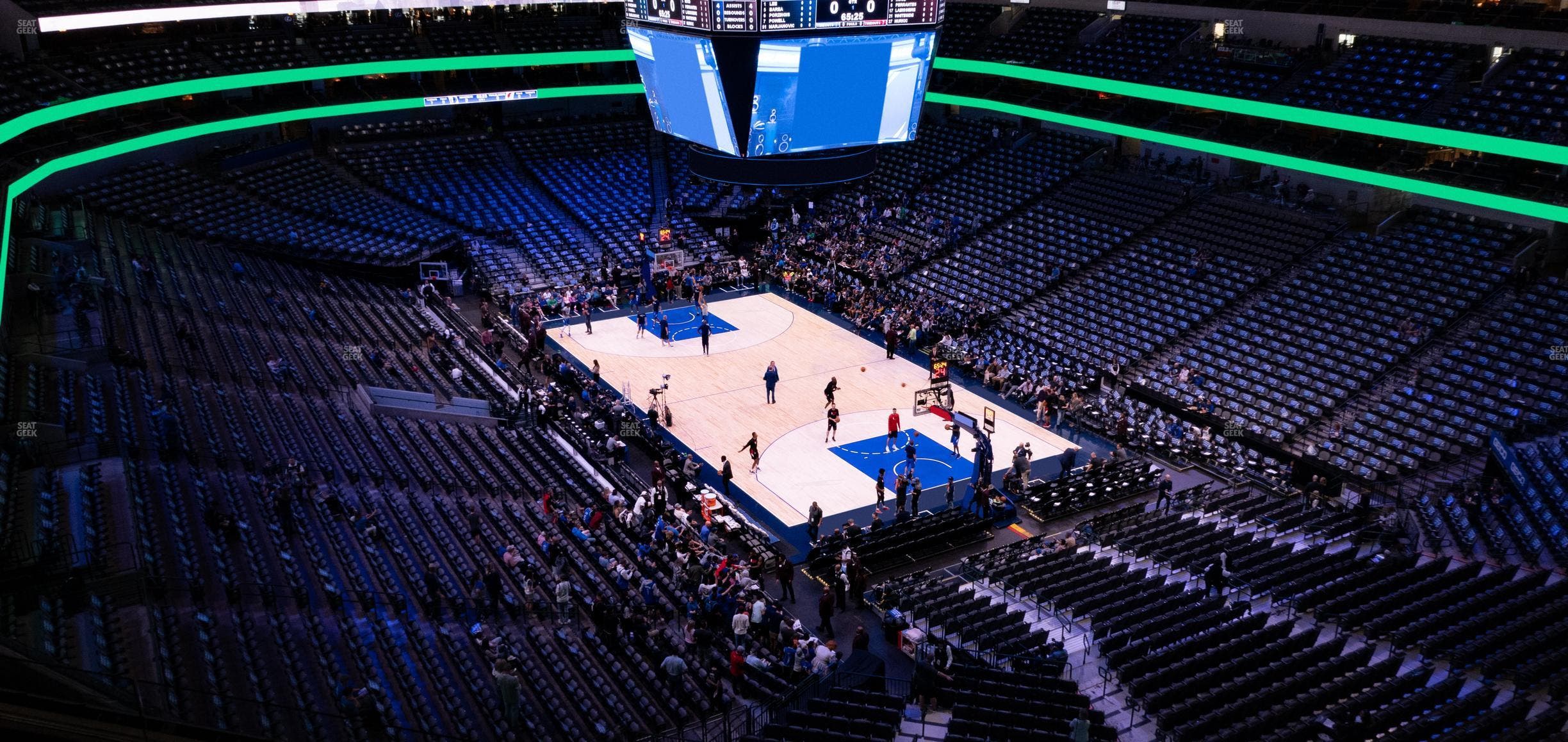American Airlines Center - Section 321 Seat View