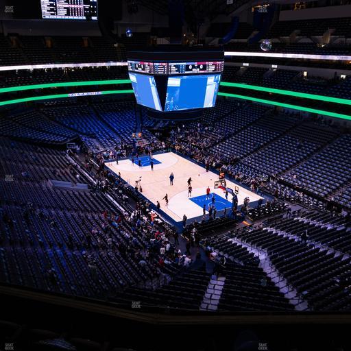 American Airlines Center - Section 321 Seat View