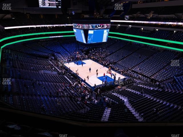 American Airlines Center - Section 321 Seat View