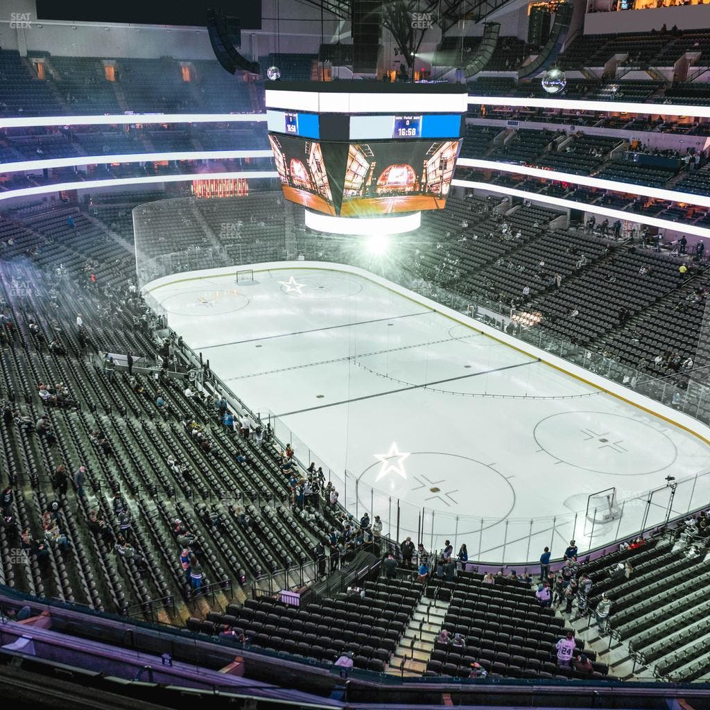 American Airlines Center - Section 322 Seat View