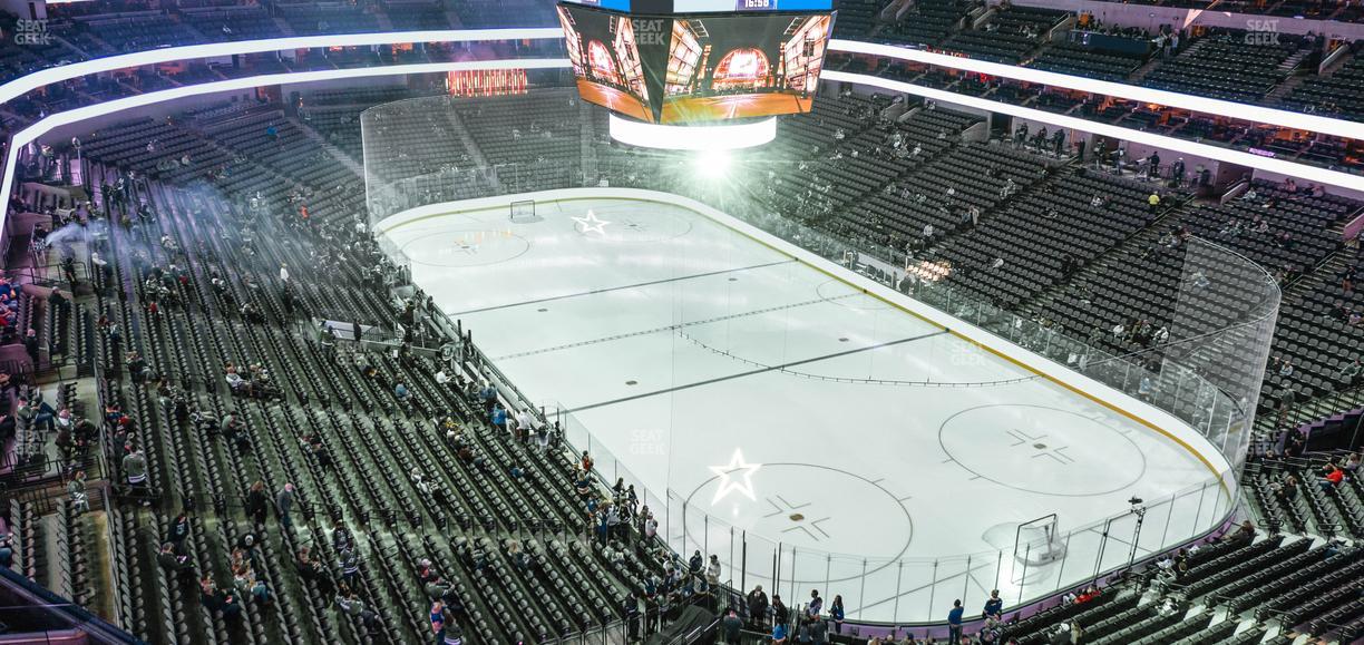 American Airlines Center - Section 322 Seat View