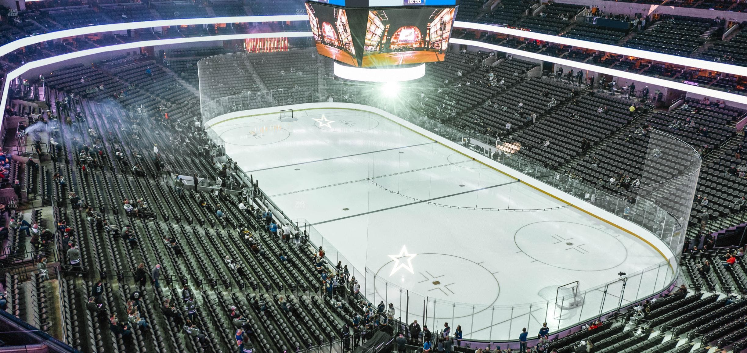 American Airlines Center - Section 322 Seat View