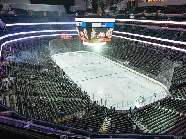 American Airlines Center - Section 322 Seat View