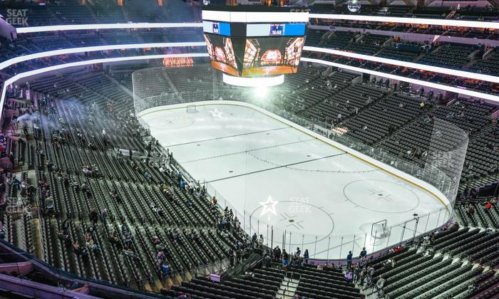 American Airlines Center - Section 322 Seat View