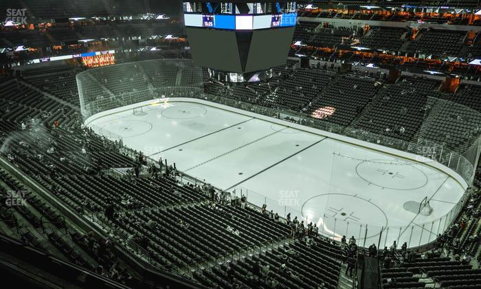 American Airlines Center - Section 323 Seat View