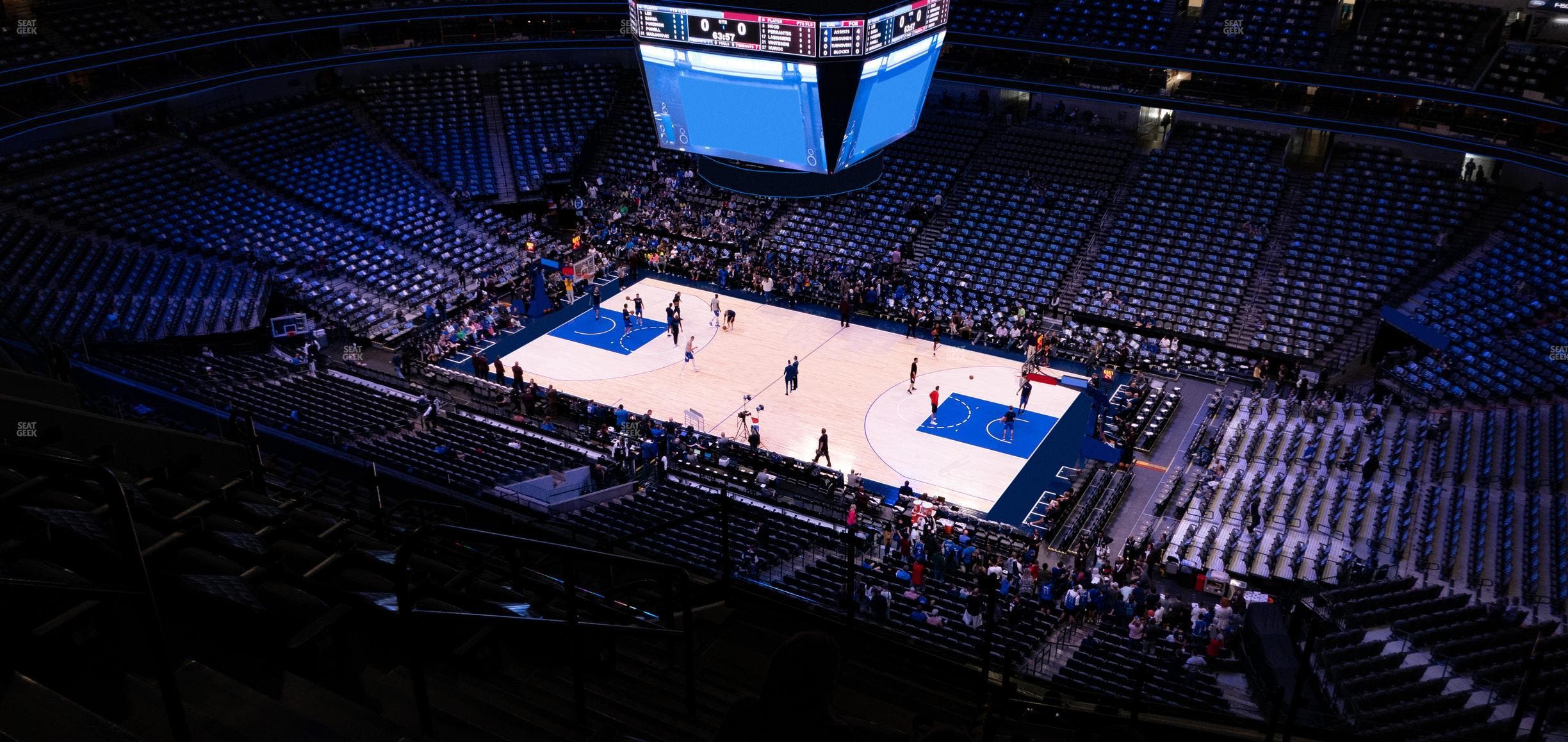 American Airlines Center - Section 323 Seat View