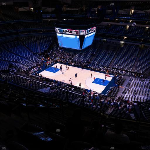 American Airlines Center - Section 323 Seat View