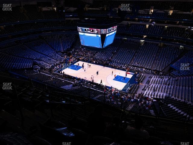 American Airlines Center - Section 323 Seat View
