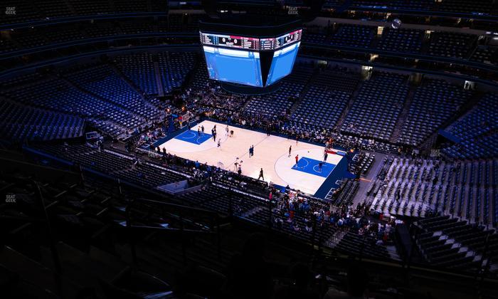 American Airlines Center - Section 323 Seat View