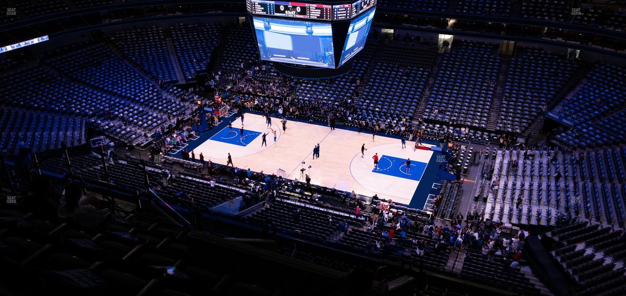 American Airlines Center - Section 324 Seat View